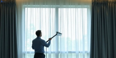 Commercial curtain stain removal service leigh-creek-vic hotels offices restaurants