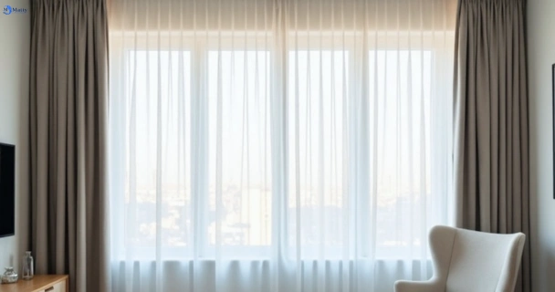 Freshly steam cleaned curtains in leigh-creek-vic QLD